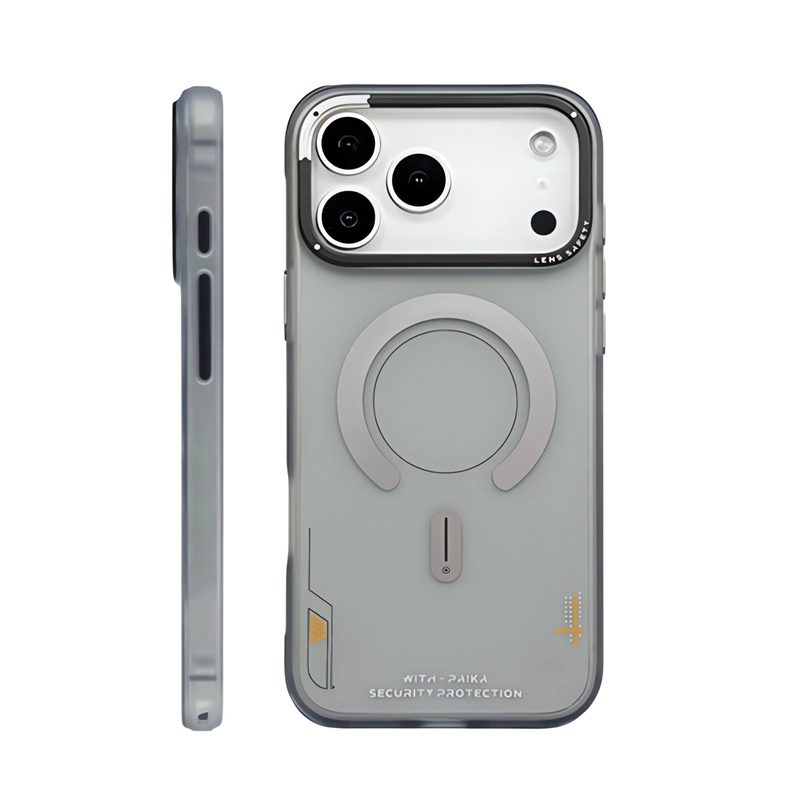 Metal Photo Panel - Matte magnetische telefoonhoes voor iPhone 17