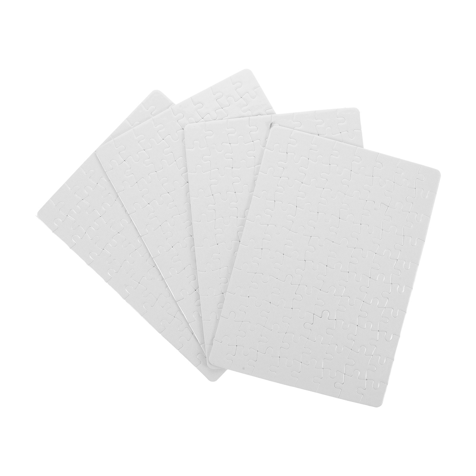 4 vellen witte puzzelborden, b - Puzzle Blank White recensie en prijs